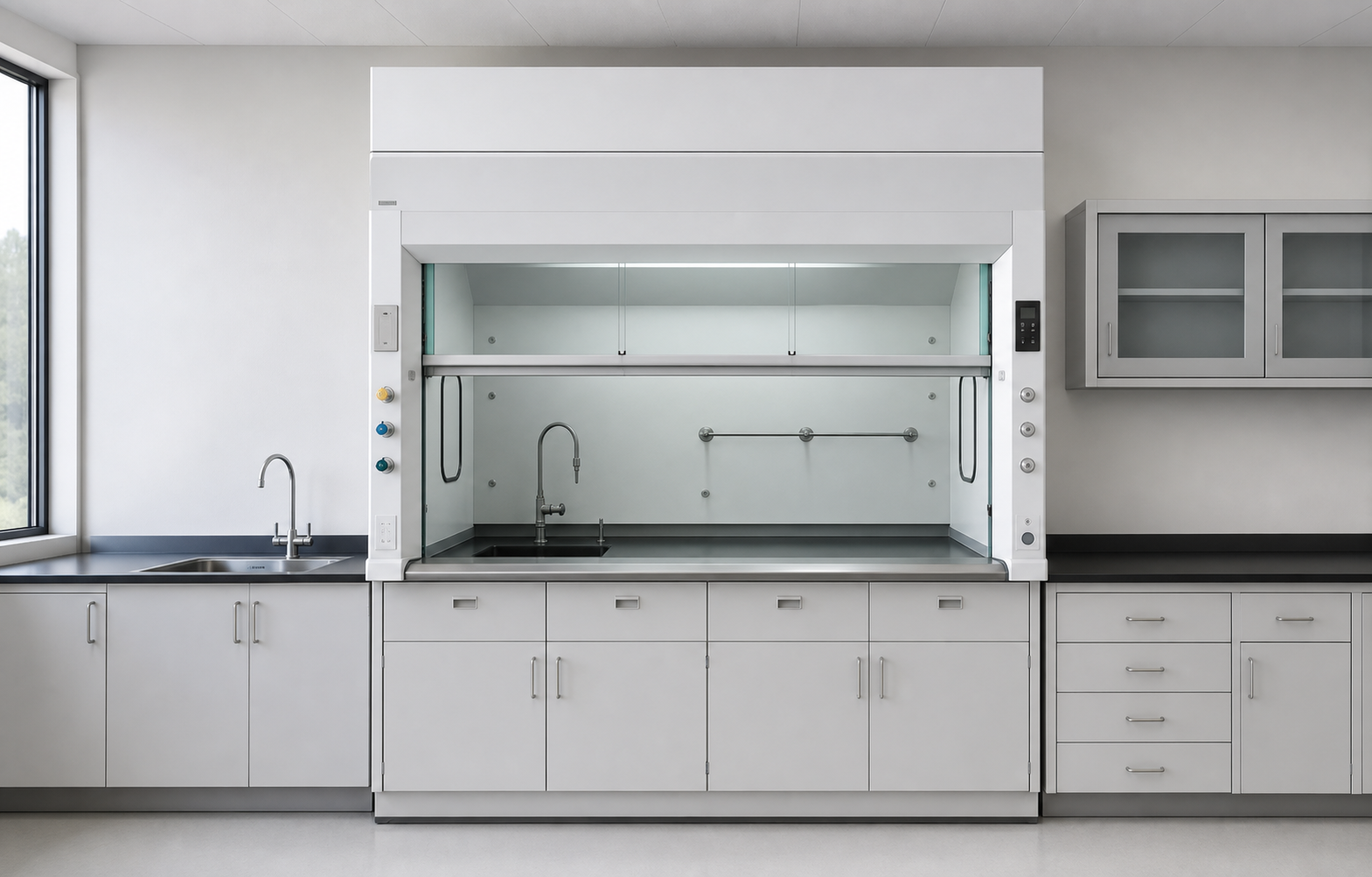 Laboratory benches and modular workstations