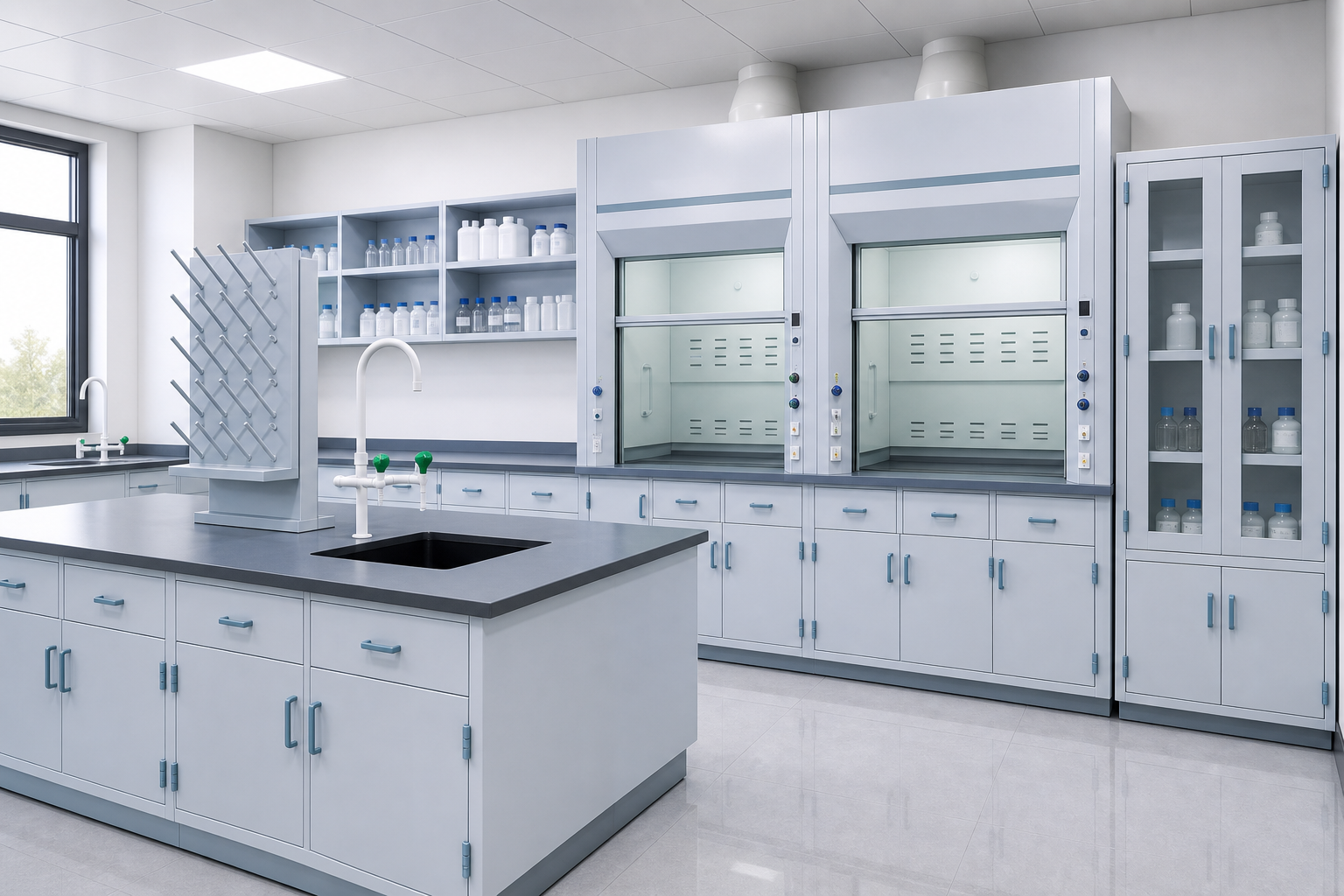 Laminar flow and clean air cabinets