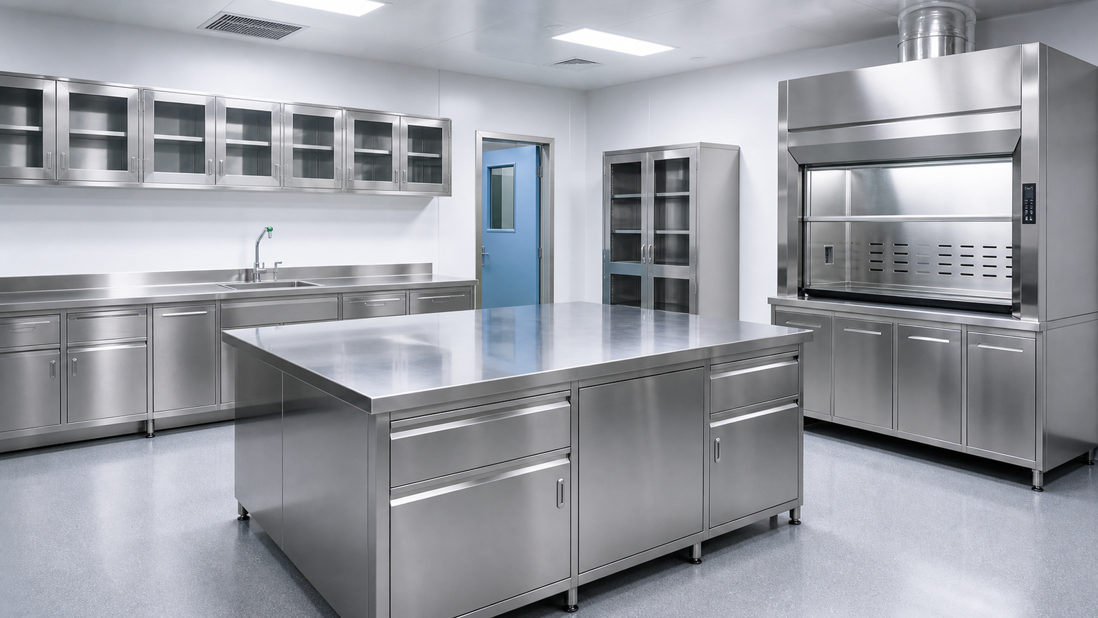 Laboratory countertops and work surfaces